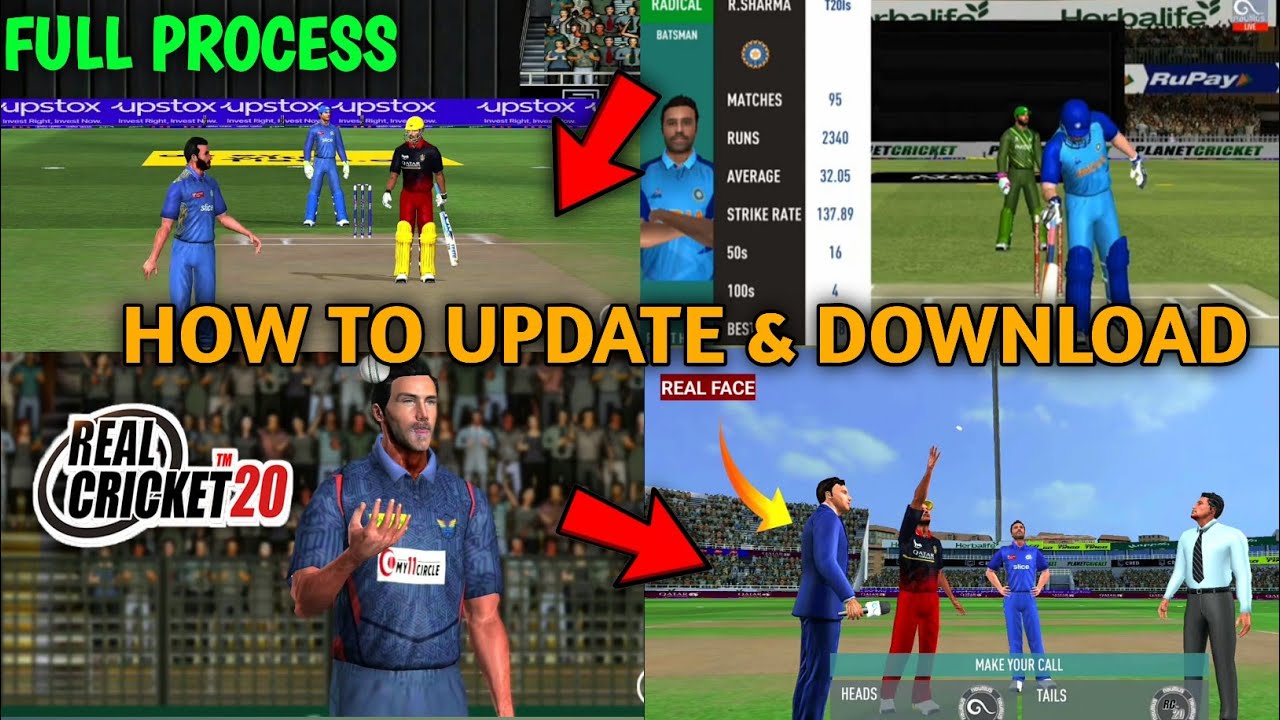 Real Cricket 20 New Update New Jersey & Full Explain - YouTube