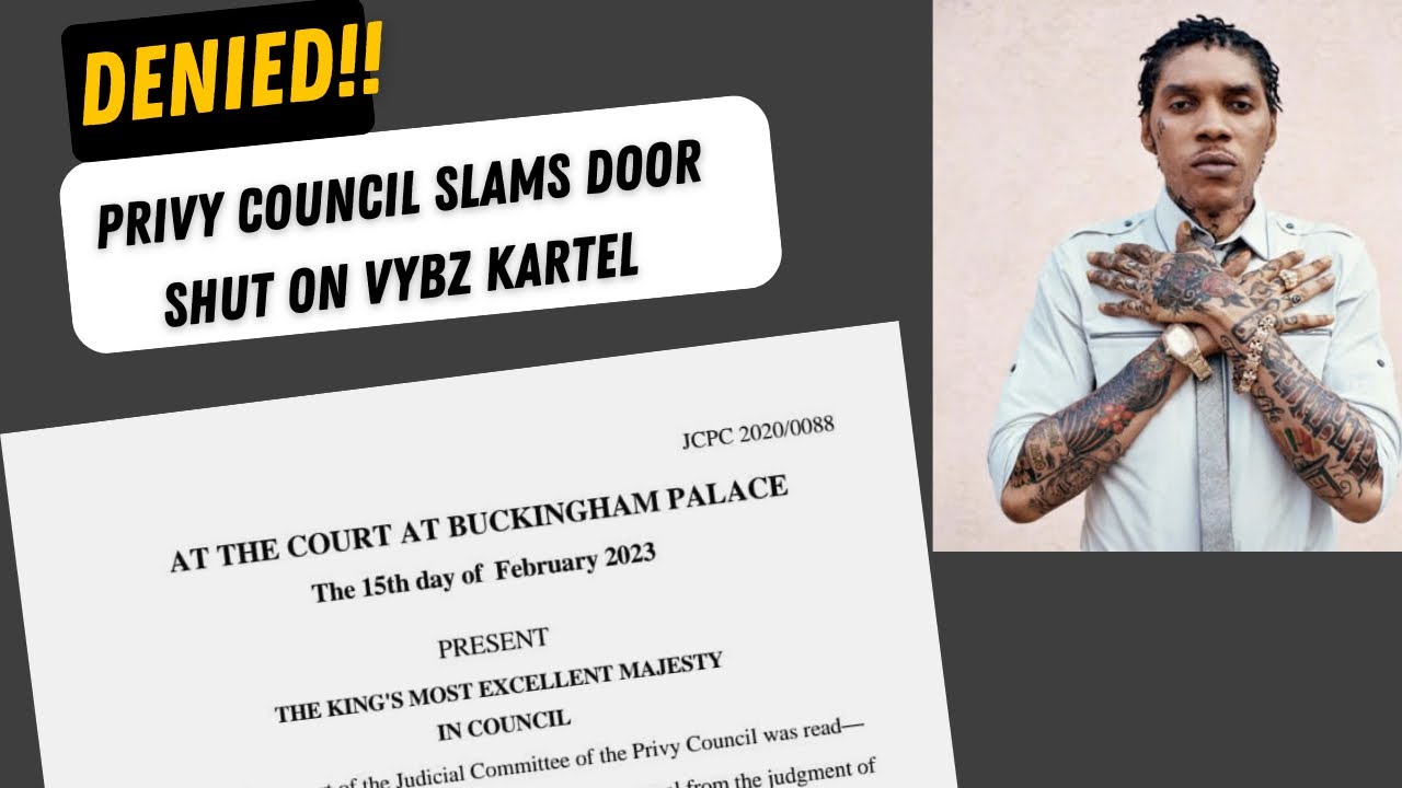 Vybz Kartel Denied by the Privy Council…Copy of ruling revealed - YouTube