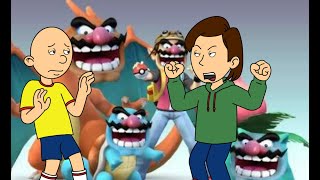 Caillou Sends Everyone To The Wario Dimensiongroundedfarted On