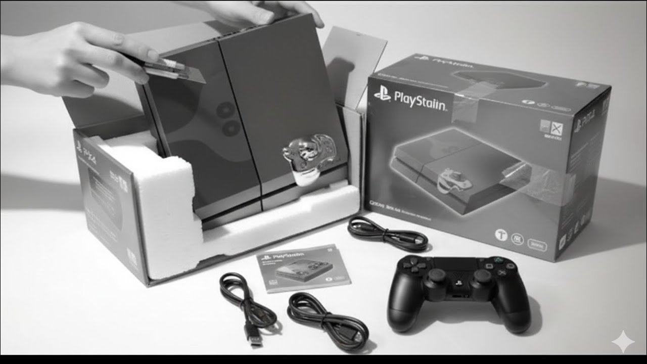 PS4 "Metal Slime" Console Unboxing (Limited Playstation 4) Dragon Quest XI Collector's Edition