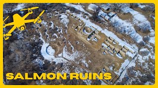 Salmon Ruins, New Mexico - Drone
