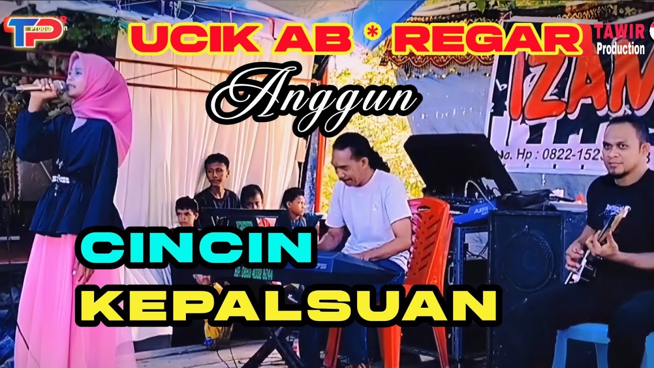 Cincin Kepalsuan - Anggun || Keyboardis - Ucik AB Gitaris - Regar || Live Wedding Party