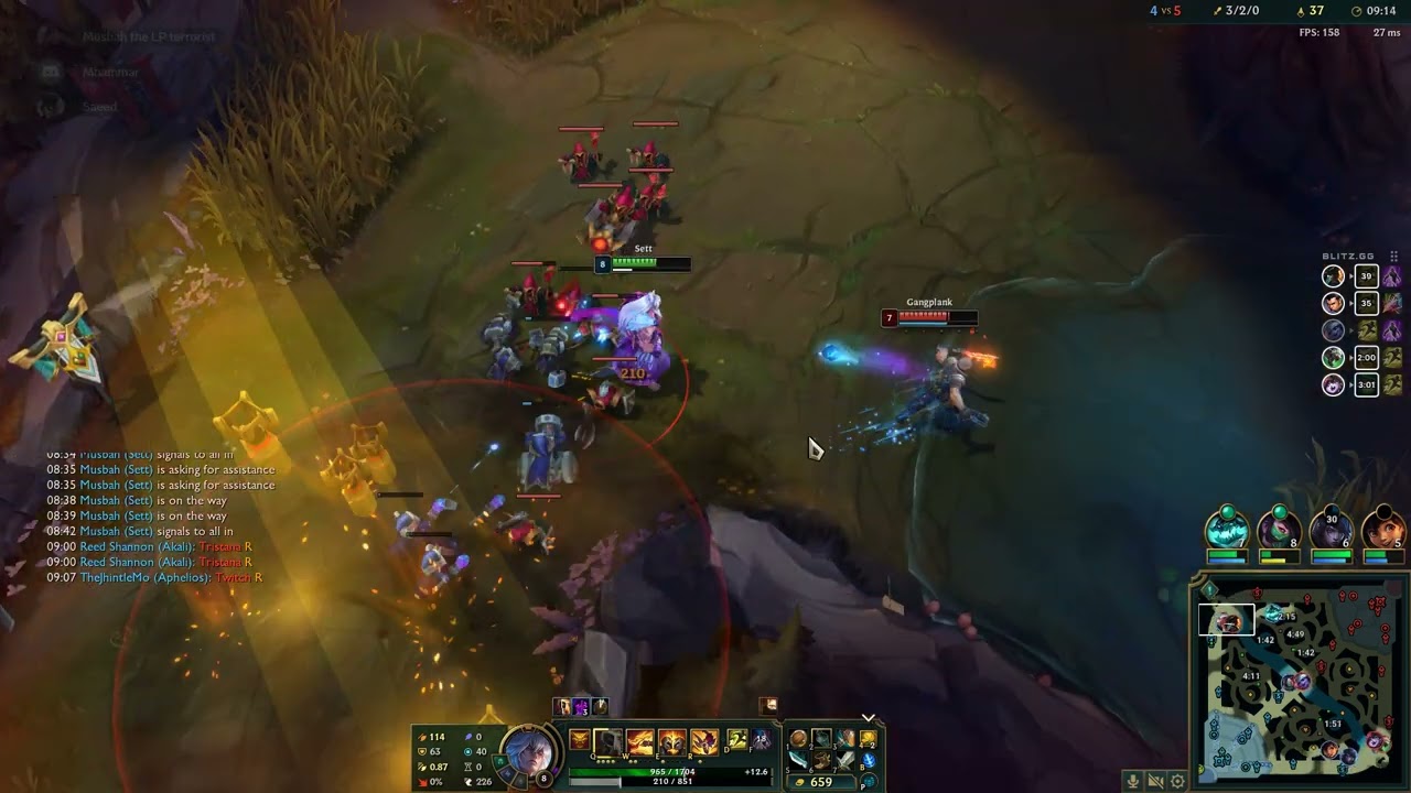 League of Legends Sett vs GP