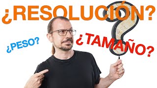 🟢   Diferencia entre RESOLUCIÓN, TAMAÑO y PESO de una foto❗️ Explicación fácil y clara!!