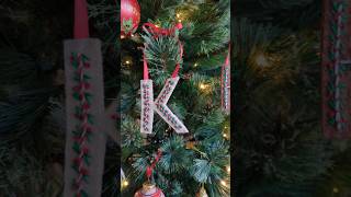 DIY felt Christmas tree ornaments #embroidery #handembroidery #feltcrafts #embroiderydesign