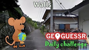Geoguessr Daily Challenge - NMPZ October Challenge - This Kind Of Wall Is Typical For This Country