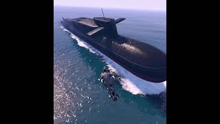 GTA 5 - Why Is The Submarine Coming Out Of There? Shorts [297]