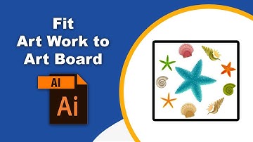 How to fit artwork to artboard in Adobe Illustrator