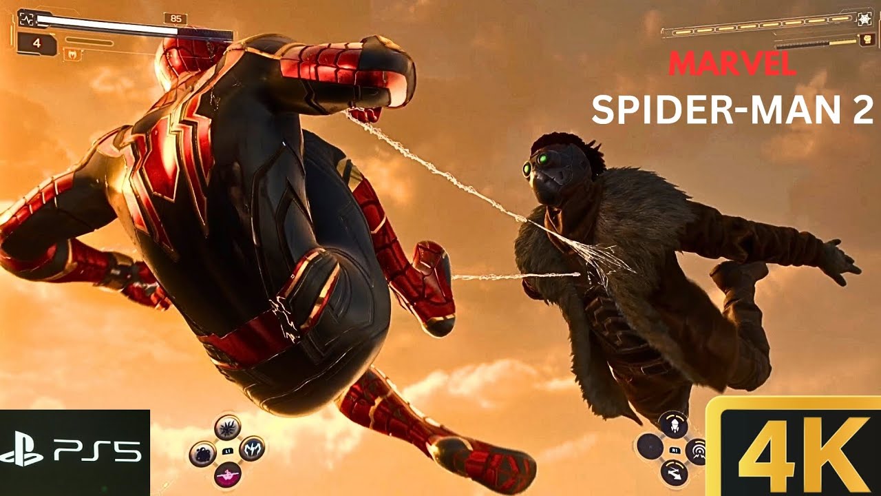 SPIDER-MAN 2 PS5  – Saving Tombstone (FULL MISSION, 4K Ultra HD)