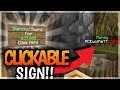 Clickable shop sign in Minecraft Bedrock Edition using Scoreboard Commands!!