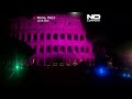 El Coliseo de Roma se ilumina de rosa en campaña contra el cáncer de mama