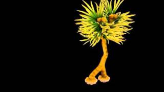 realistic dancing spore tree.