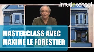 Video thumbnail of "🎸 MASTERCLASS DE GUITARE ACOUSTIQUE avec Maxime LE FORESTIER sur imusic-school"