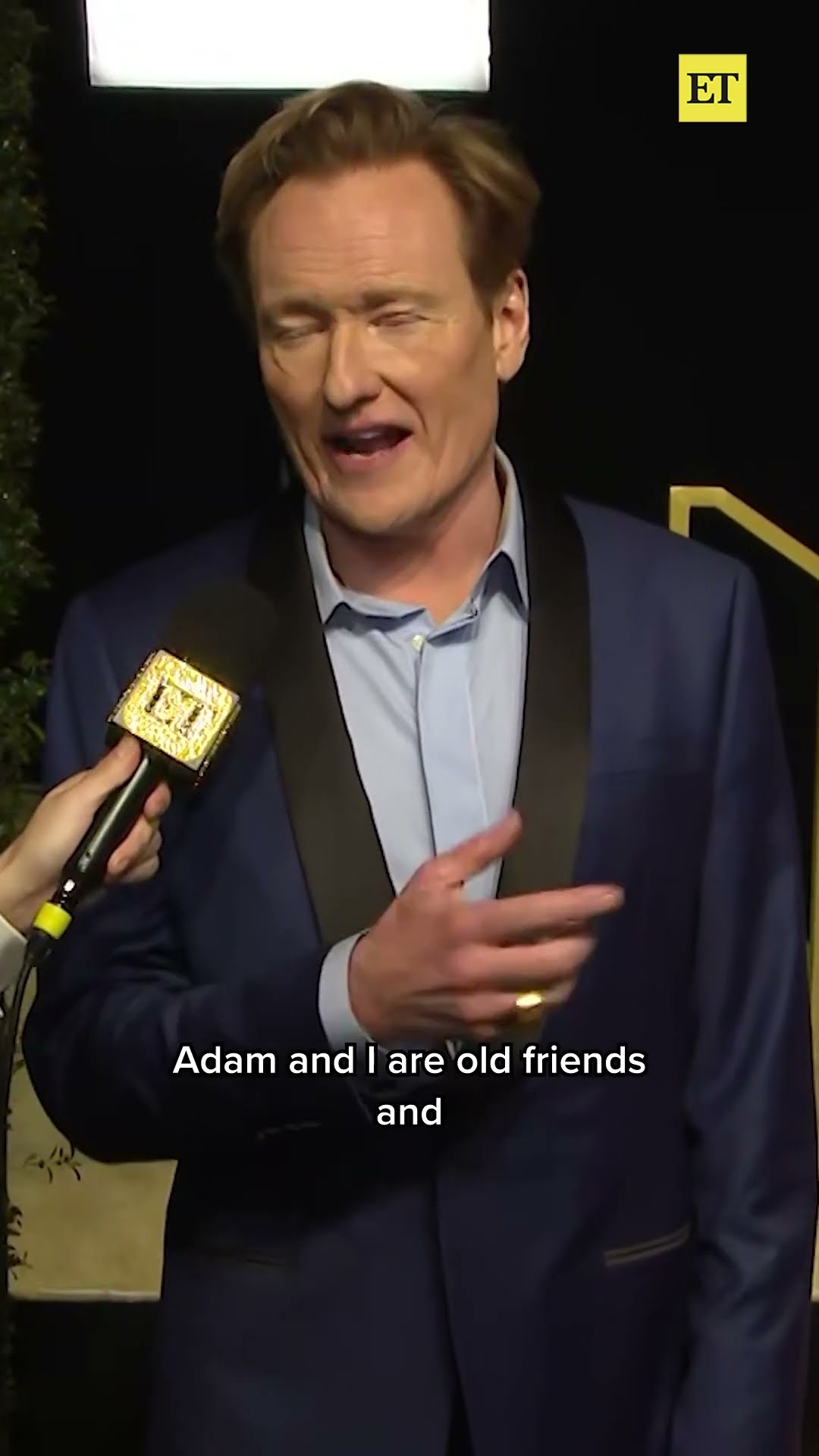 Conan O’Brien Reveals How He Got Adam Sandler to Do That Oscars Bit #conanobrien #oscars #shorts