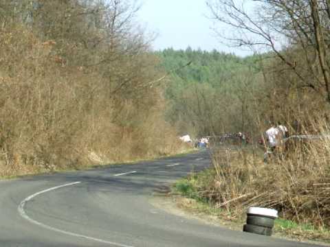 Budavári kicsúszása  2009.04.04-én Eger rallyn