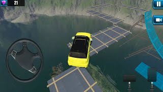 Impossible Ramp Stunts Car DrivingTracks3D-Imposible Rampa de conducción de automóviles y acrobacias screenshot 2