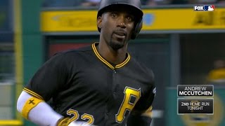 McCutchen plates three with second home run