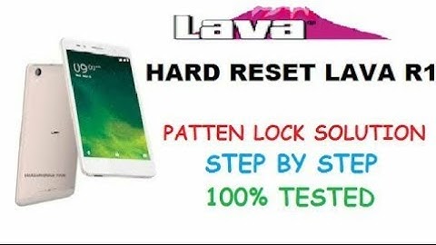 Lava R1 FRP Bypass / Lava R1 Google Account Remove