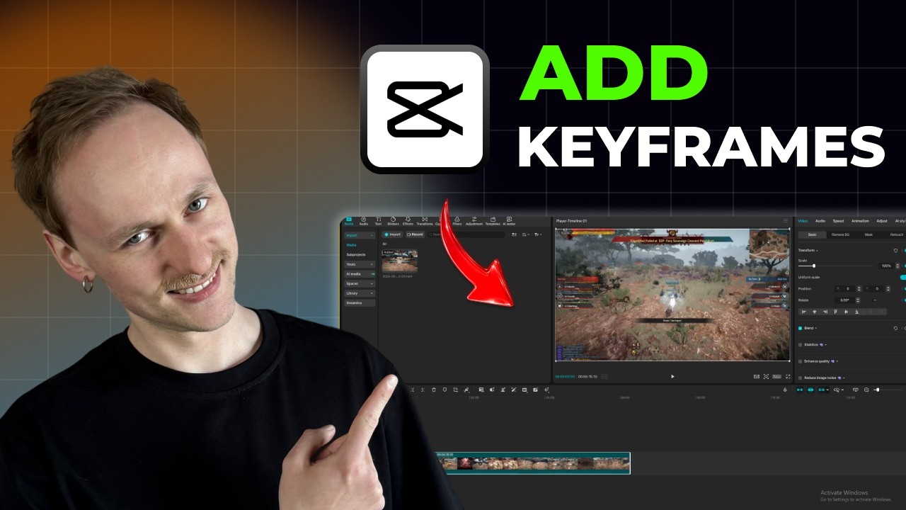 How to Add Keyframes CapCut PC [2026 Full Guide] - YouTube