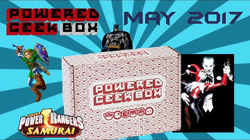 Powered Geek Box May 2017 Unboxing