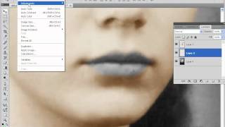 17-Black and White to Color Photoshop Tutorial in Telugu