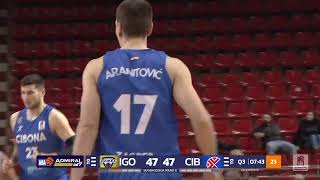 AdmiralBet ABA League 2023/24 highlights, Round 12: Igokea m:tel - Cibona (16.12.2023)