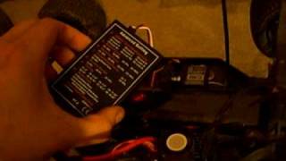 EzRun - ESC setup with Program card