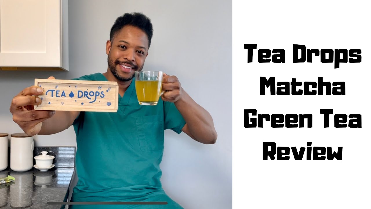 Tea Drops Matcha Green Tea Review and How to Make Tea with Tea Drops