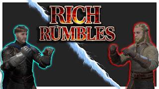 RICH RUMBLES | Trade Chat Beggars Fight with ARTIFACTS | Dark and Darker