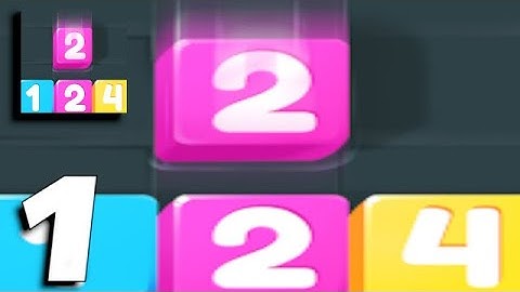 Cubes Control - Merge Numbers - Gameplay Part 1 Levels 1-60 (Android, iOS)