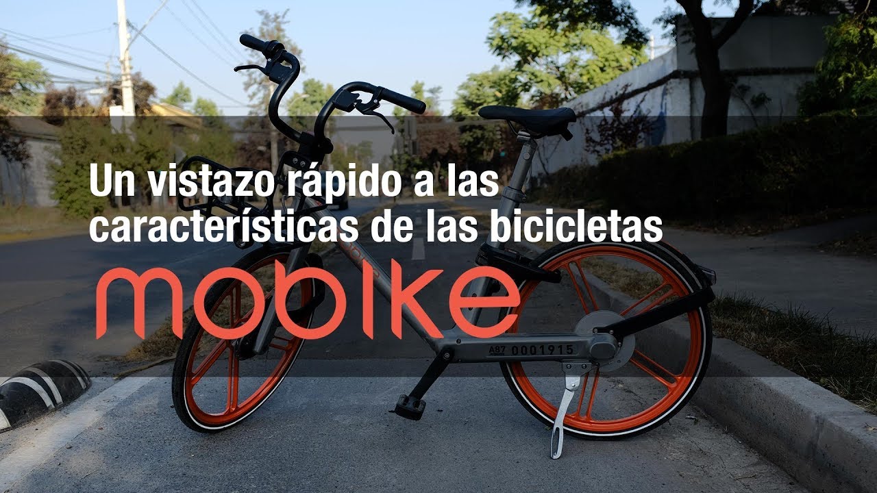 Bicicletas mobike: primeras impresiones - YouTube