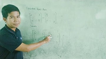 Transpose, penjumlahan perkalian matriks