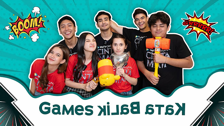 Main Games: Balik Kata bareng Cast Cinta Mati