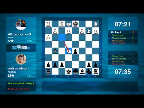 Chess Game Analysis: АКонстантинВ - onisim simon : 0-1 (By ChessFriends.com)