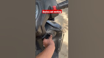 Keyless not working in activa #honda #activa #viral #video #youtube #youtubeshorts #shorts