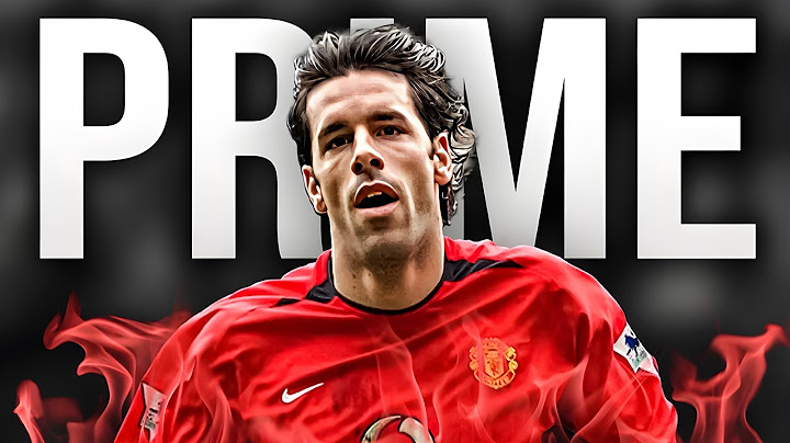 How Good was PRIME Ruud Van Nistelrooy Actually?
