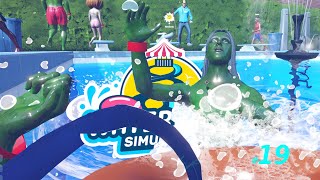 Park voller Wasserakrobaten #Waterpark Simulator #019