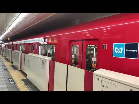 東京メトロ 丸ノ内線 2000系 A線B線後楽園駅同時発車