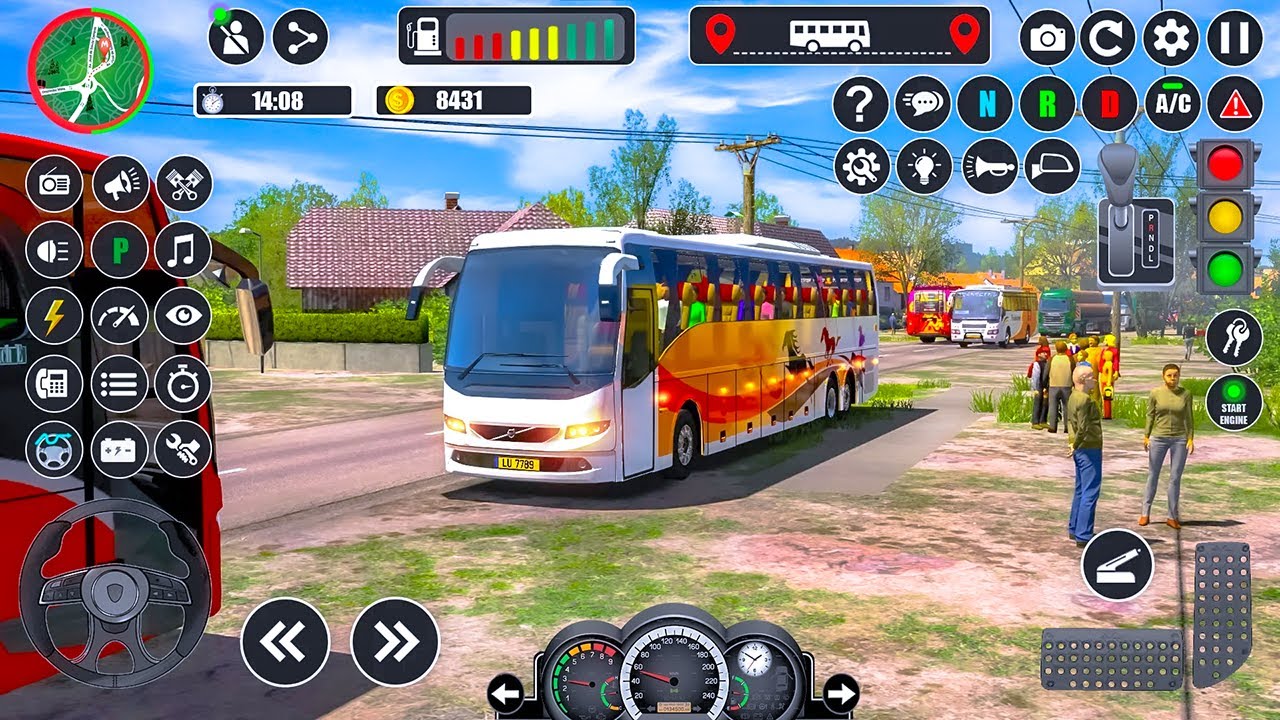 Mud Bus Simulator 3D 2023 Gameplay