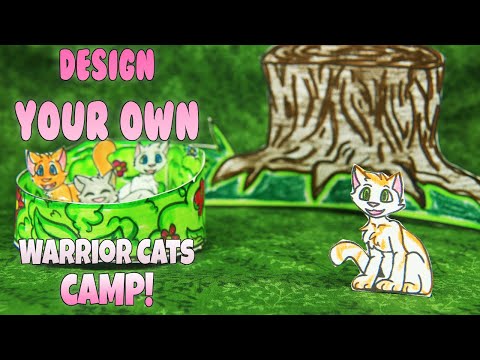 How to Design Your Own Warrior Cats Camps and Kittens!