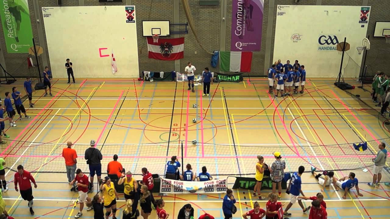Belfast Euros Dodgeball Netherlands v France YouTube