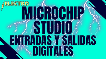 Entradas y salidas digitales ATMEL (Microchip Studio) ATMEGA164P