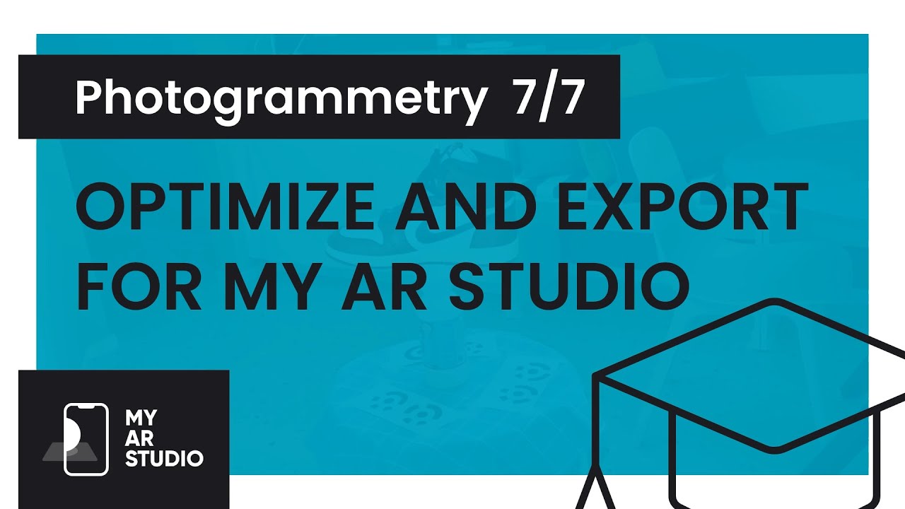 My AR Studio Photogrammetry 7/7 - Optimise and export for My AR Studio ...