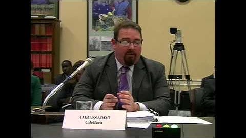 Ambassador-at-Large CdeBaca Delivers Remarks on U.S. Assistance To Combat Transnational Crime