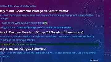 How to Fix Error in Starting MongoDB on Windows 10