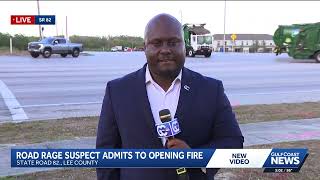 LIVE: Fort Myers road rage suspect claims man shouted racial slurs at him