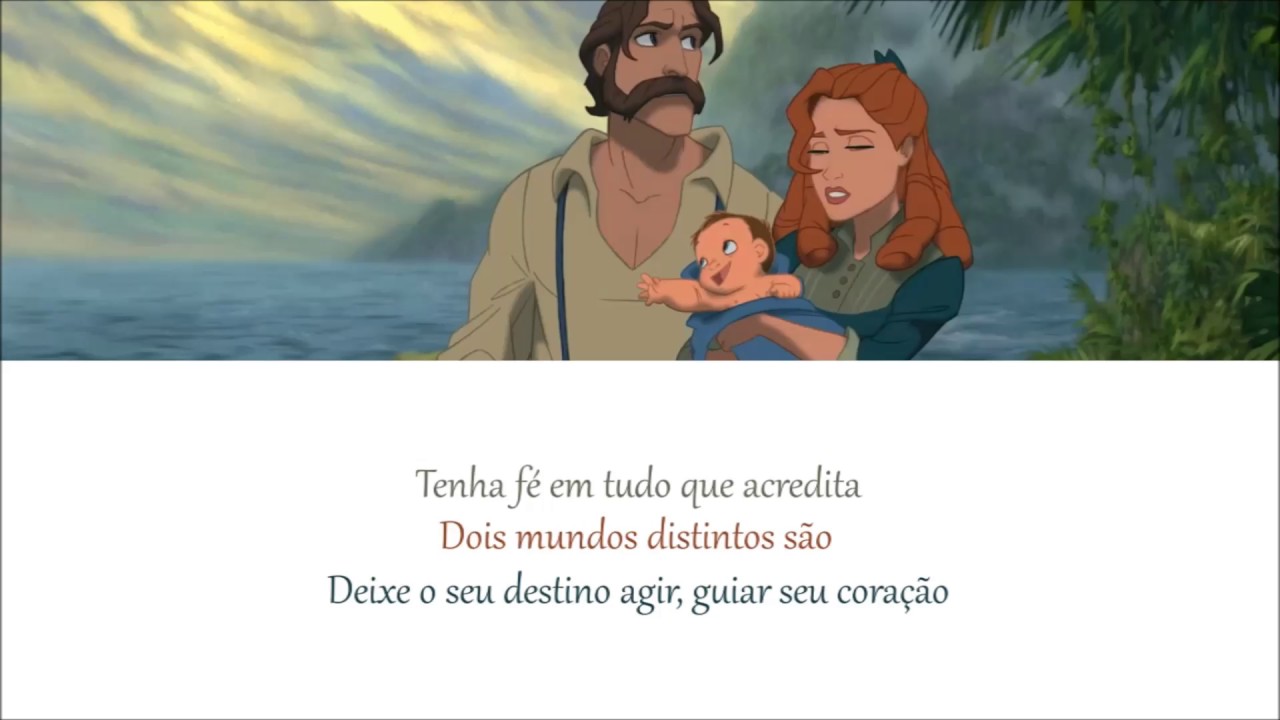 TARZAN - Dois Mundos (PT/BR) Letras