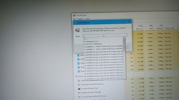 How to restart your PC/Laptop Using Task Manager EASY!!