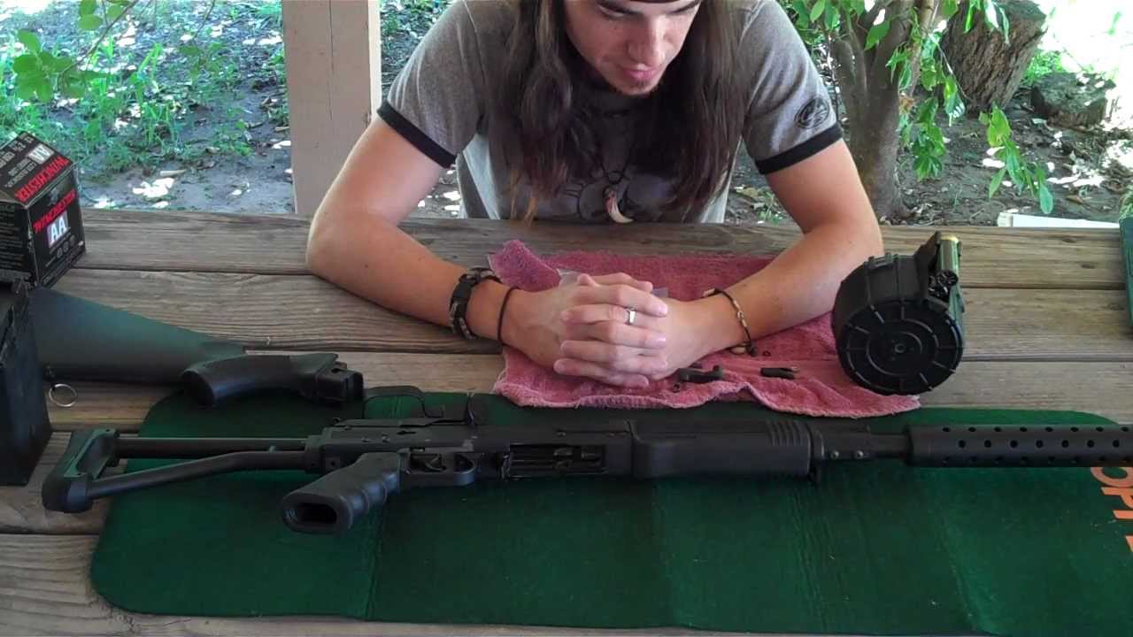 Saiga 12 Conversion Parts Project - YouTube