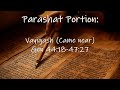 Parshat Portion 11: Vayigash